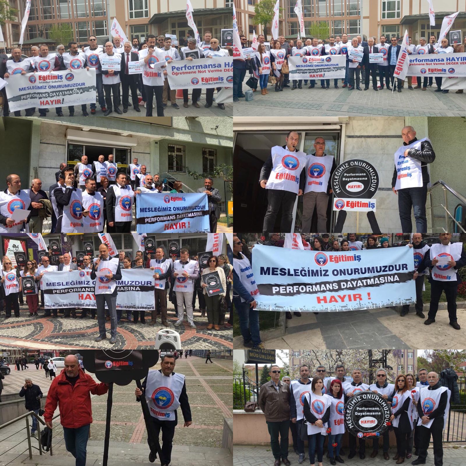 PERFORMANS DAYATMASINA KARŞI TÜM TÜRKİYE’DE EYLEMDEYİZ | EĞİTİM İŞ