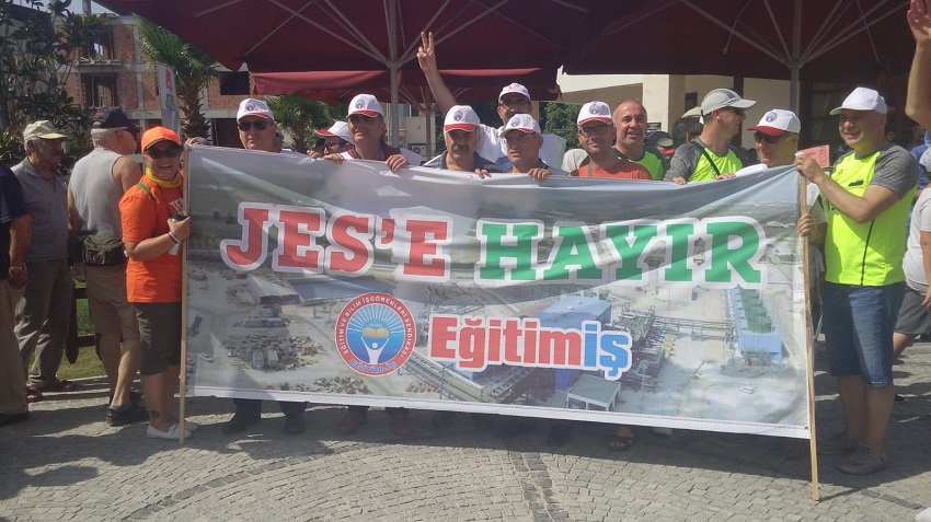 AYDIN ŞUBEMİZ JES’LERİ PROTESTO ETTİ  | EĞİTİM İŞ