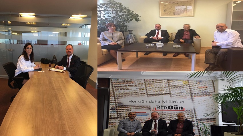 GAZETELERİN İSTANBUL TEMSİLCİLİKLERİNİ ZİYARET ETTİK  | EĞİTİM İŞ