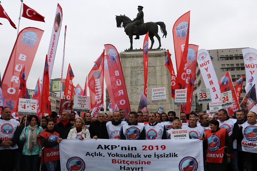 AKP’NİN 2019 BÜTÇESİNİ PROTESTO ETTİK  | EĞİTİM İŞ