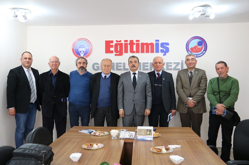 İLK EĞİTİM-İŞ’İN KURUCULARI BÜYÜK ÖĞRETMEN BOYKOTU’NUN YILDÖNÜMÜNDE SENDİKAMIZI ZİYARET ETTİ  | EĞİTİM İŞ