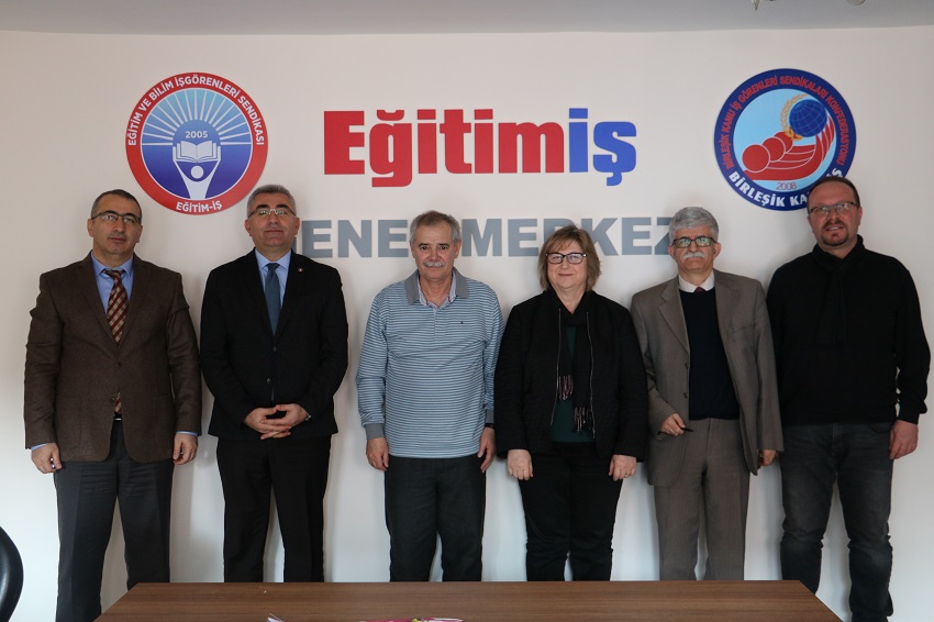 CUMHURİYET GAZETESİ VE TONGUÇ BELGELİĞİ VAKFI YÖNETİCİLERİNDEN SENDİKAMIZA ZİYARET  | EĞİTİM İŞ