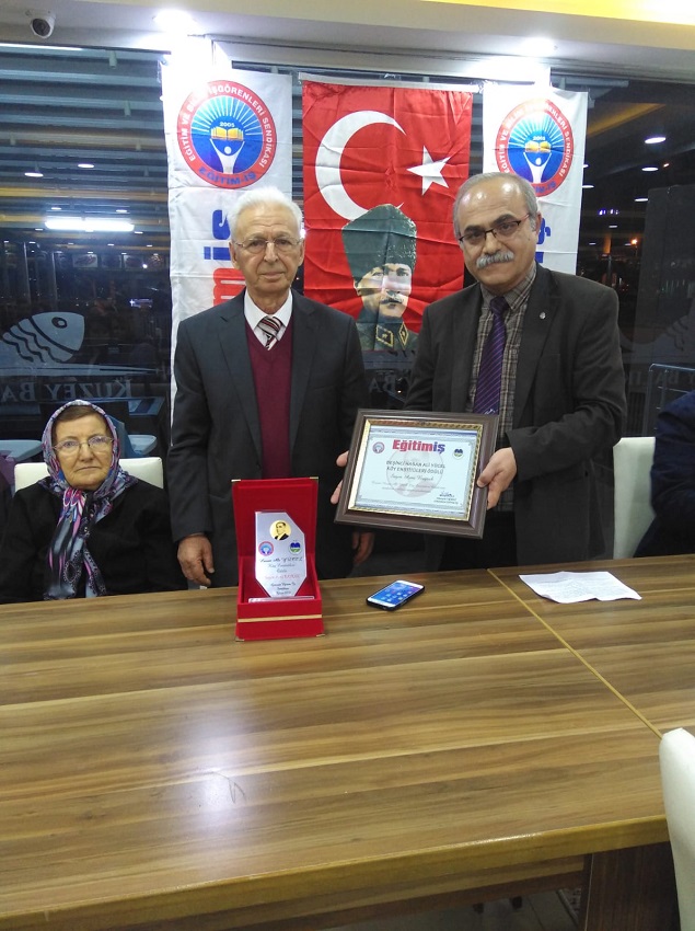 GİRESUN TEMSİLCİLİĞİMİZDEN HASAN ALİ YÜCEL KÖY ENSTİTÜLERİ ÖDÜLÜ  | EĞİTİM İŞ