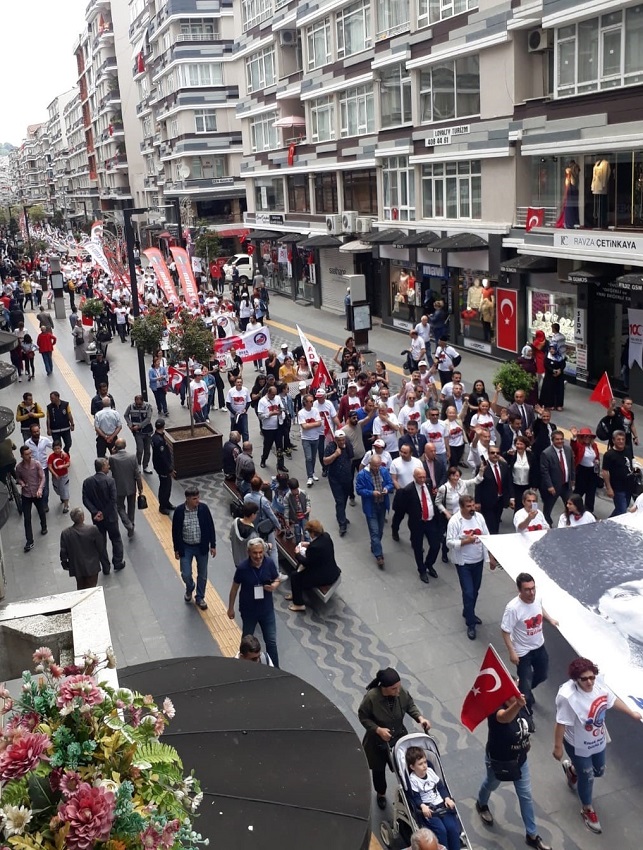 19 MAYIS’IN 100. YILDÖNÜMÜNÜ SAMSUN’DA KUTLADIK  | EĞİTİM İŞ
