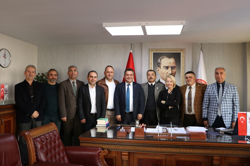 KONFEDERASYONUMUZ BİRLEŞİK KAMU-İŞ’TEN SENDİKAMIZA ZİYARET  | EĞİTİM İŞ