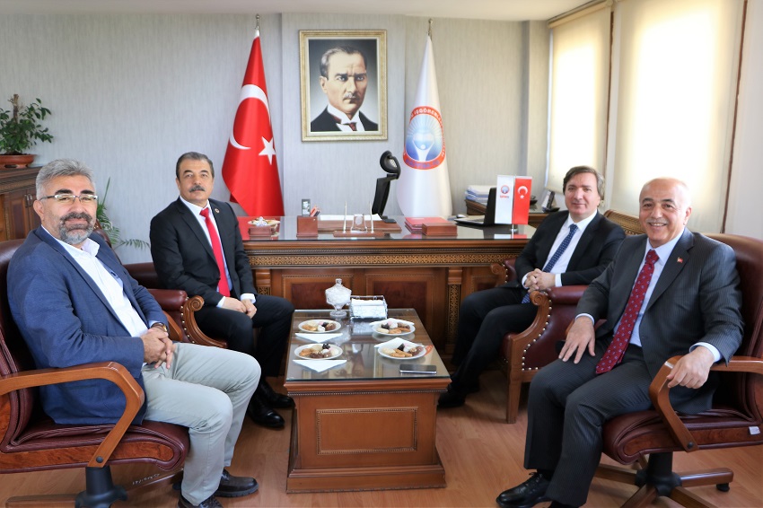 AKSARAY VALİSİ OLARAK ATANAN MEB PERSONEL GENEL MÜDÜRÜ AYDOĞDU’DAN SENDİKAMIZA ZİYARET  | EĞİTİM İŞ