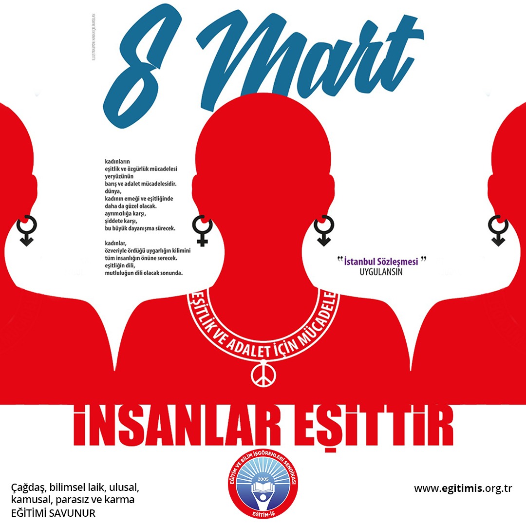 YAŞASIN CUMHURİYETİMİZ VE CUMHURİYET DEVRİMLERİMİZİN ADI OLAN KADINLARIMIZ | EĞİTİM İŞ