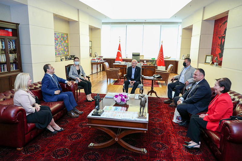 CHP GENEL BAŞKANI KILIÇDAROĞLU’NU ZİYARET ETTİK | EĞİTİM İŞ