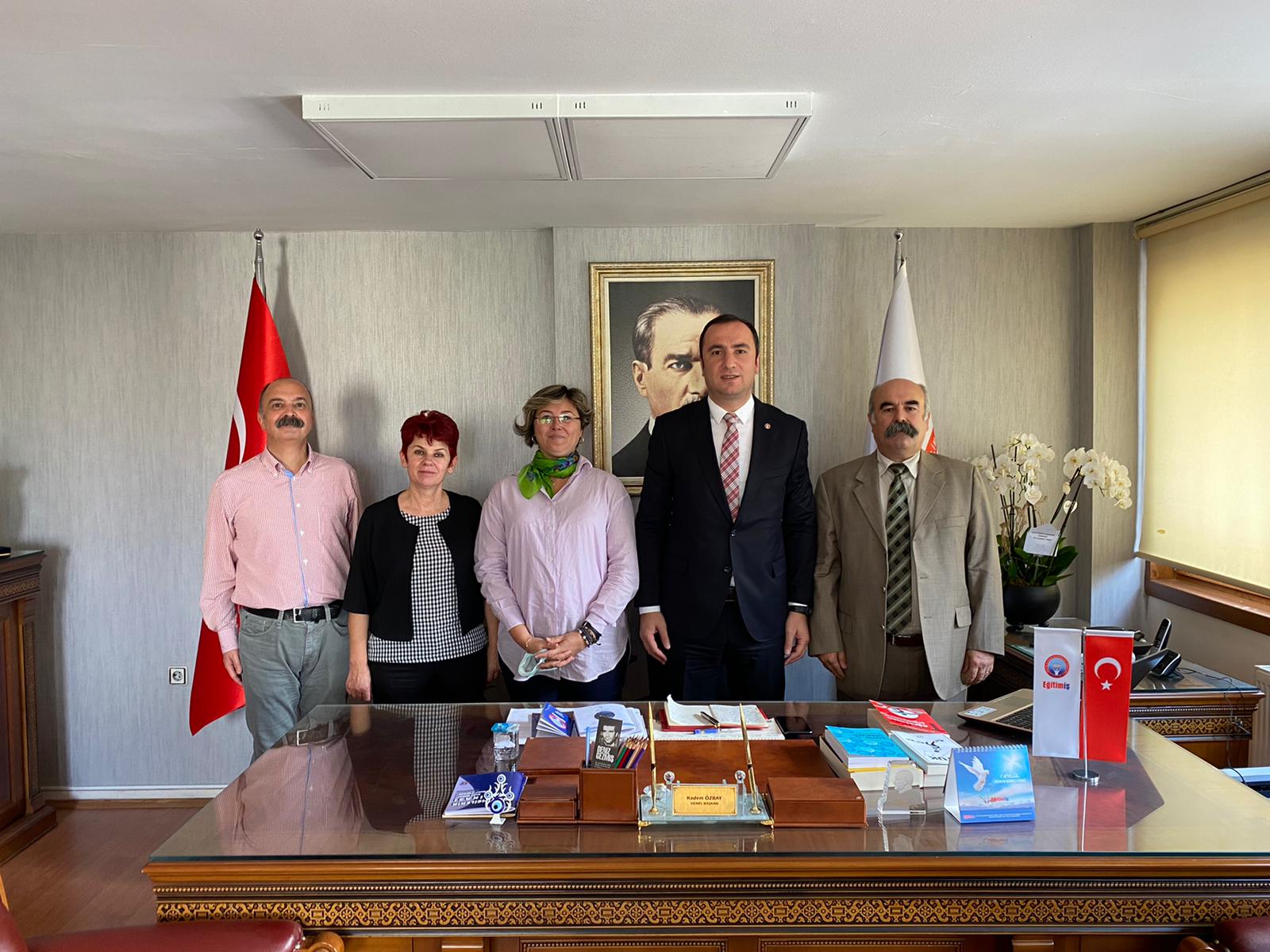 HKP’DEN EĞİTİM-İŞ’E ZİYARET | EĞİTİM İŞ