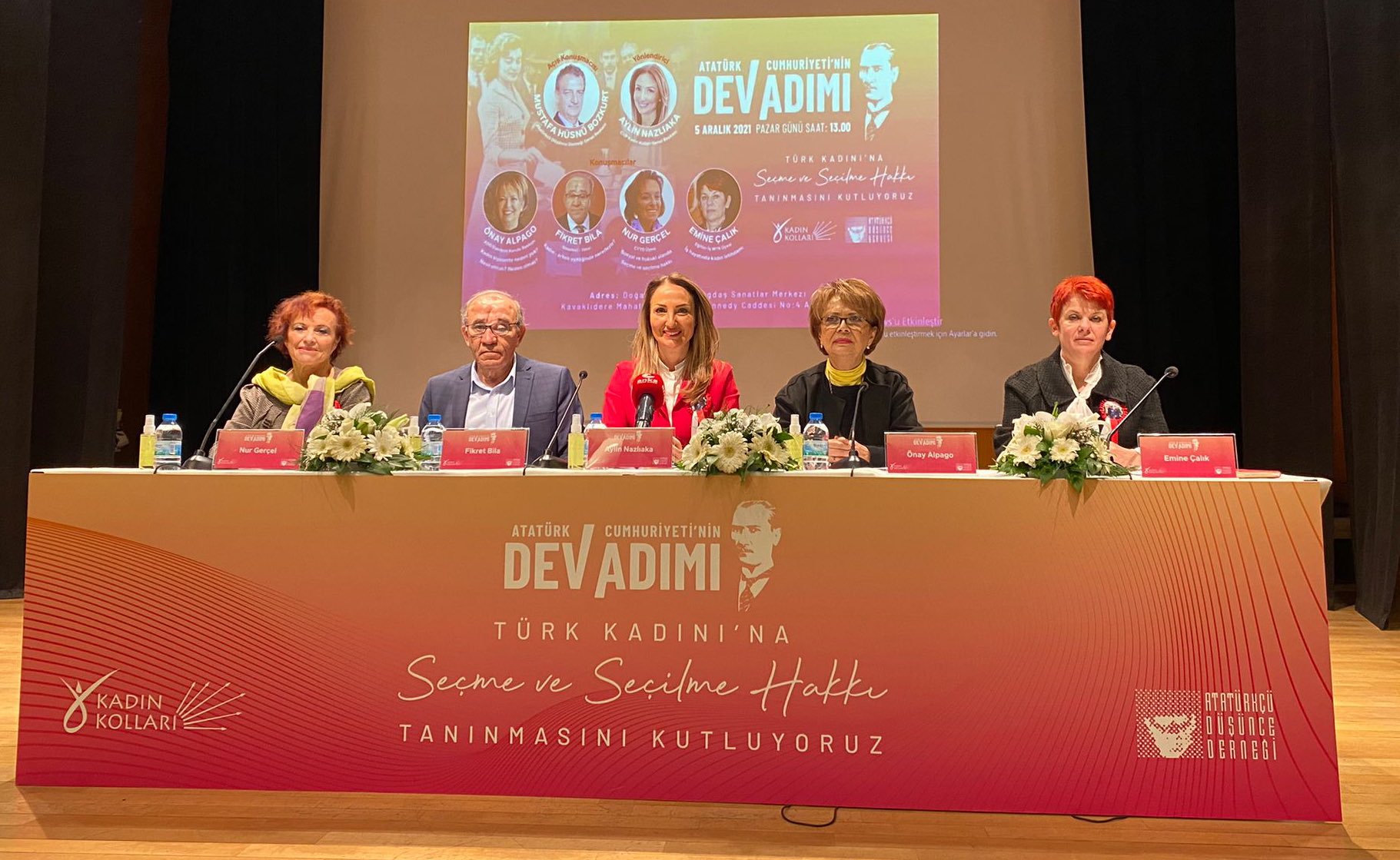 “ATATÜRK CUMHURİYETİNİN DEV ADIMI” BAŞLIKLI PANELE KATILDIK  | EĞİTİM İŞ