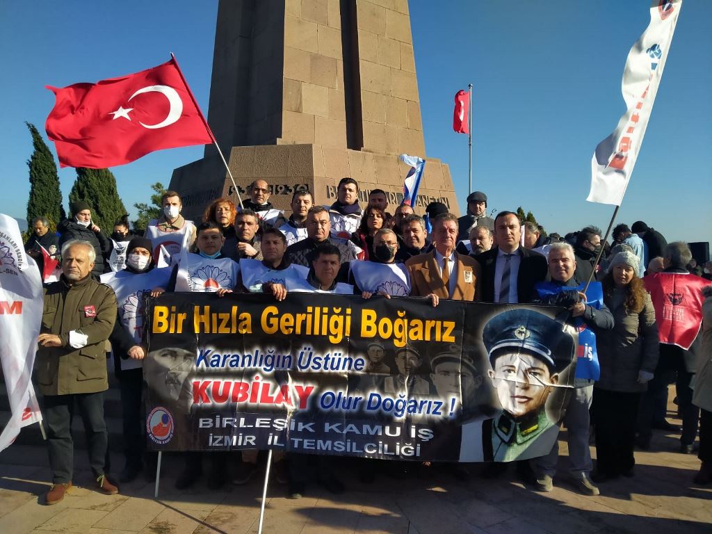DEVRİM ŞEHİDİ KUBİLAY’I MENEMEN’DE ANDIK | EĞİTİM İŞ