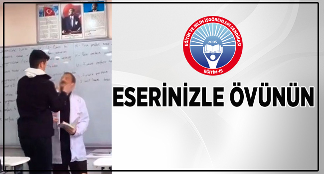 ESERİNİZLE ÖVÜNÜN | EĞİTİM İŞ