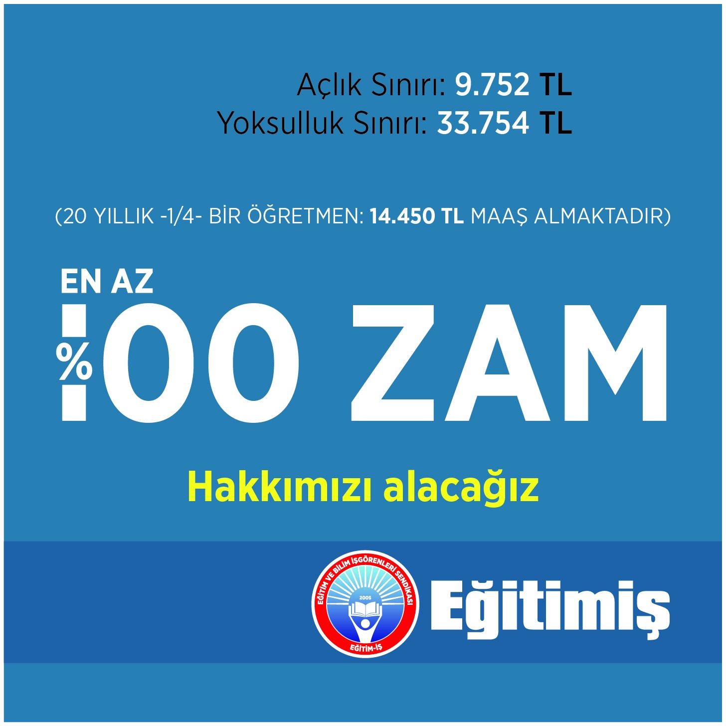 HAKKIMIZ OLAN ZAMLARLA UMUT TİCARETİ DE SEÇİM ÇALIŞMASI DA YAPILAMAZ! | EĞİTİM İŞ