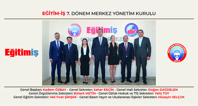 7.⁠ ⁠DÖNEM MERKEZ YÖNETİM KURULUMUZ GÖREV DAĞILIMINI GERÇEKLEŞTİRDİ | EĞİTİM İŞ