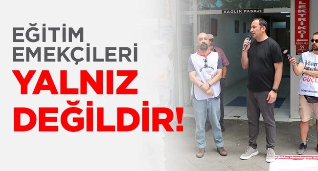 ÖZEL SEKTÖR ÖĞRETMENLERİNE YAPILAN GÖZALTILARI KINIYORUZ! MESLEK ONURUNU SAVUNMAK SUÇ DEĞİLDİR! | EĞİTİM İŞ