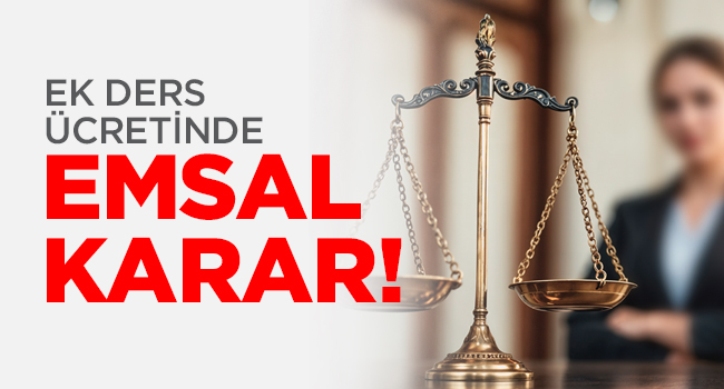 MAHKEMEDEN HAFTASONU DÜZENLENEN VELİ TOPLANTILARI İÇİN EK DERS ÖDENMESİ KARARI | EĞİTİM İŞ