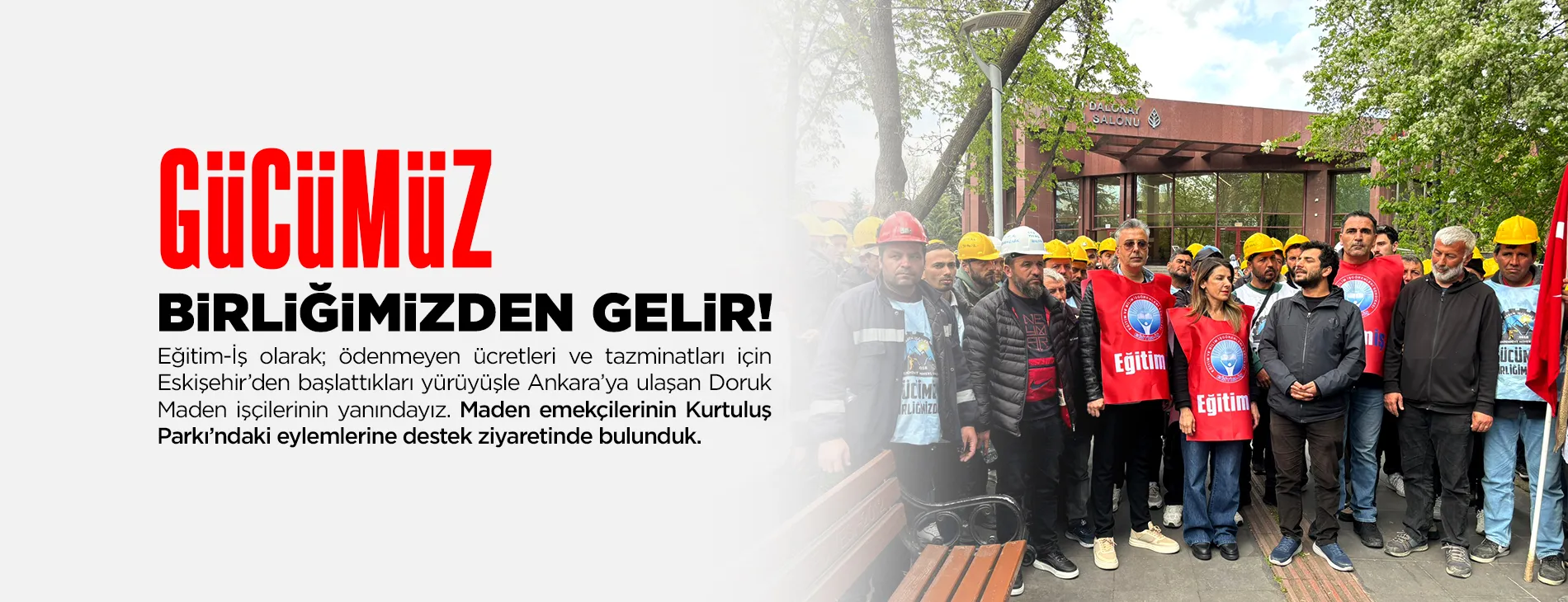 GÜCÜMÜZ BİRLİĞİMİZDEN GELİR!