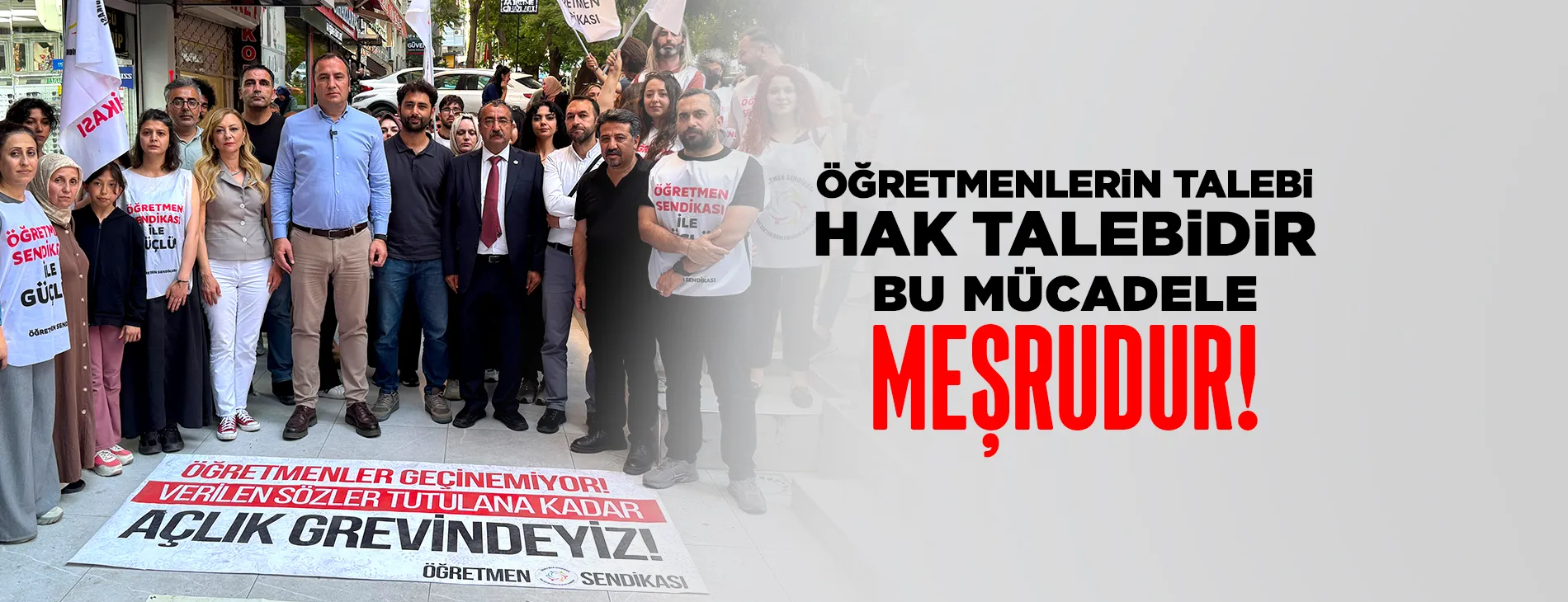 Öğretmenlerin Talebi Hak Talebidir, Bu Mücadele Meşrudur