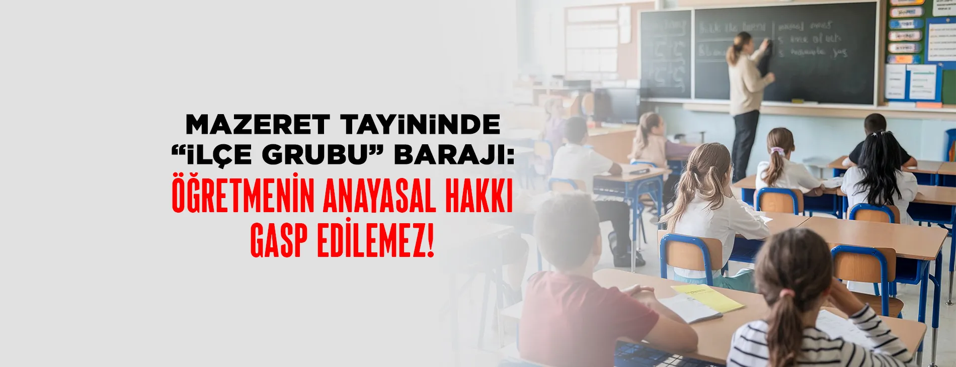 Mazeret Tayininde 
