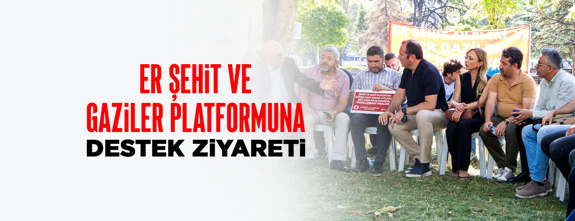 ER ŞEHİT VE GAZİLER PLATFORMUNA DESTEK ZİYARETİ | EĞİTİM İŞ